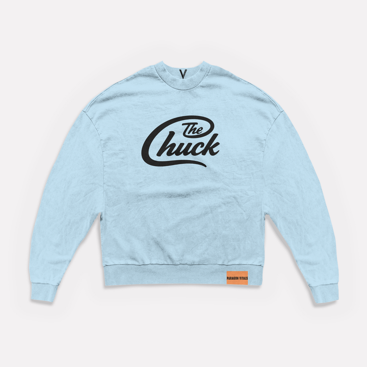 Heavy crew neck sweatshirt
